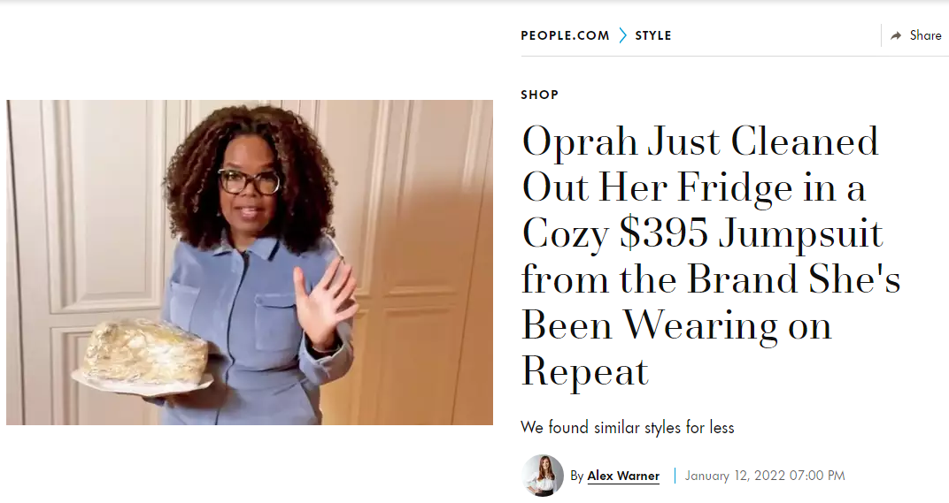 Shop Oprah's Cozy Corduroy Jumpsuit by Rivet Utility